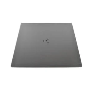 Square Table Base, 22" Square - Black 5000BKZ - Image 3