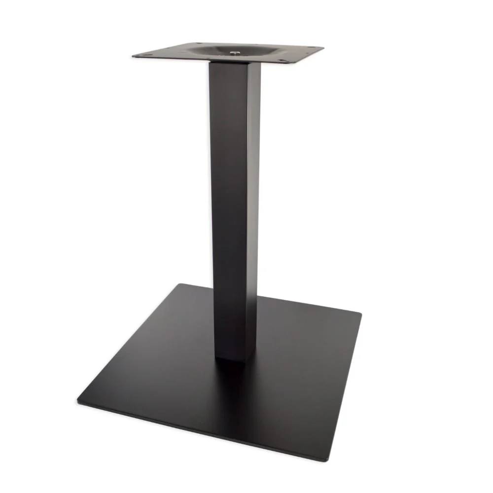 Square Table Base, 22" Square - Black 5000BKZ - Image 4