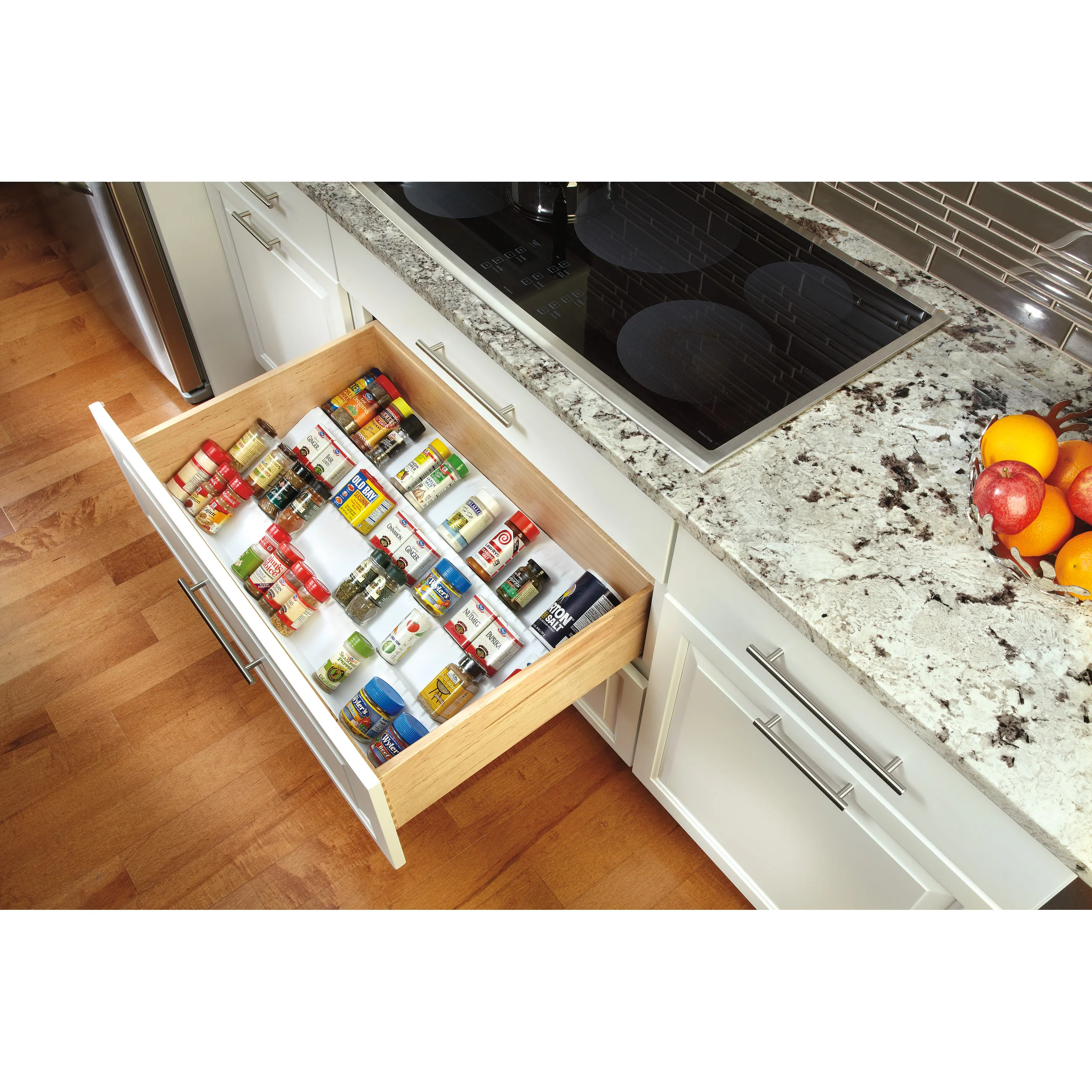 Almond Trimmable Spice Tray Insert Almond 50 in (1270 mm) W x 20 in (508 mm) D x 1.75 in (44 mm) H