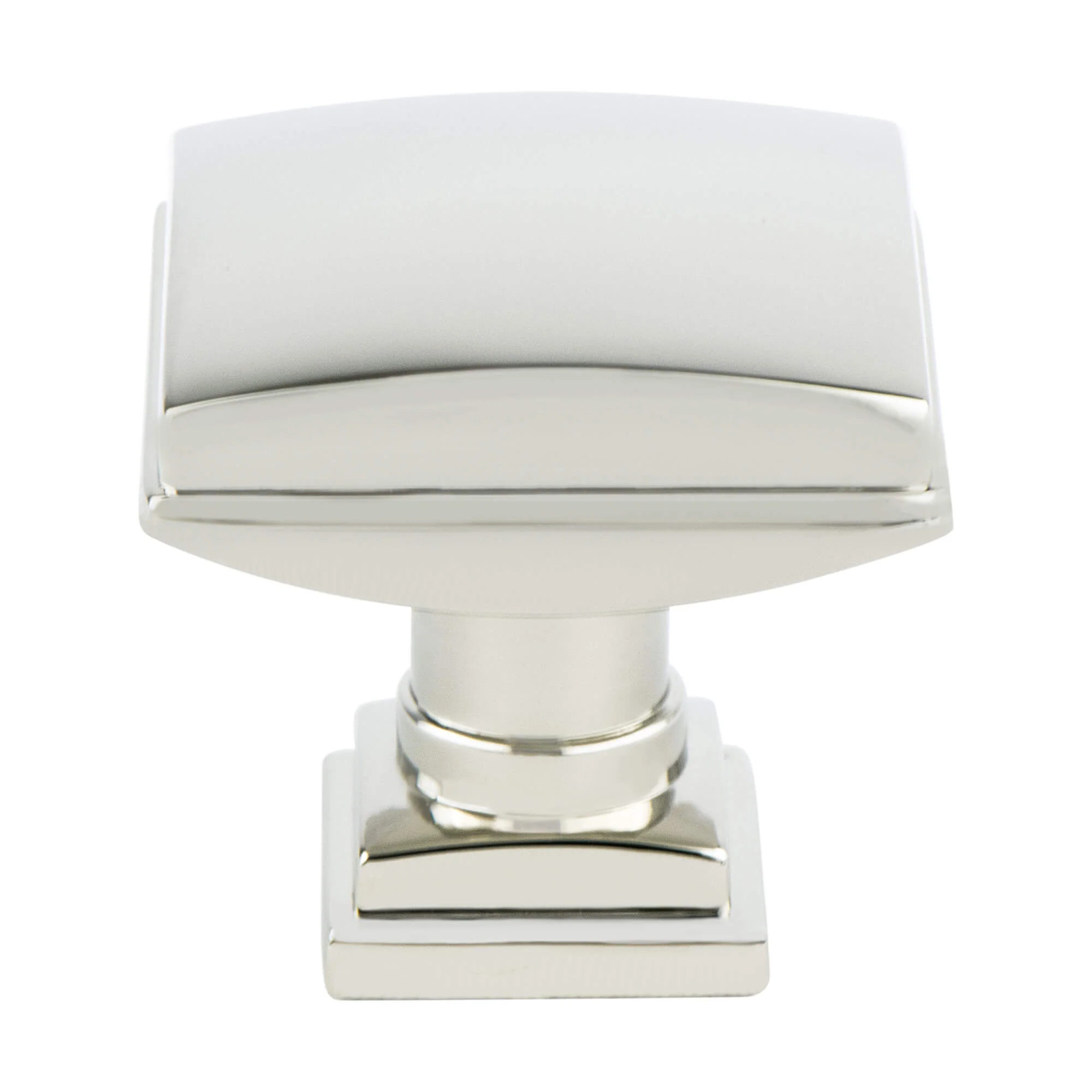 Tailored Traditional Polished Nickel Knob
