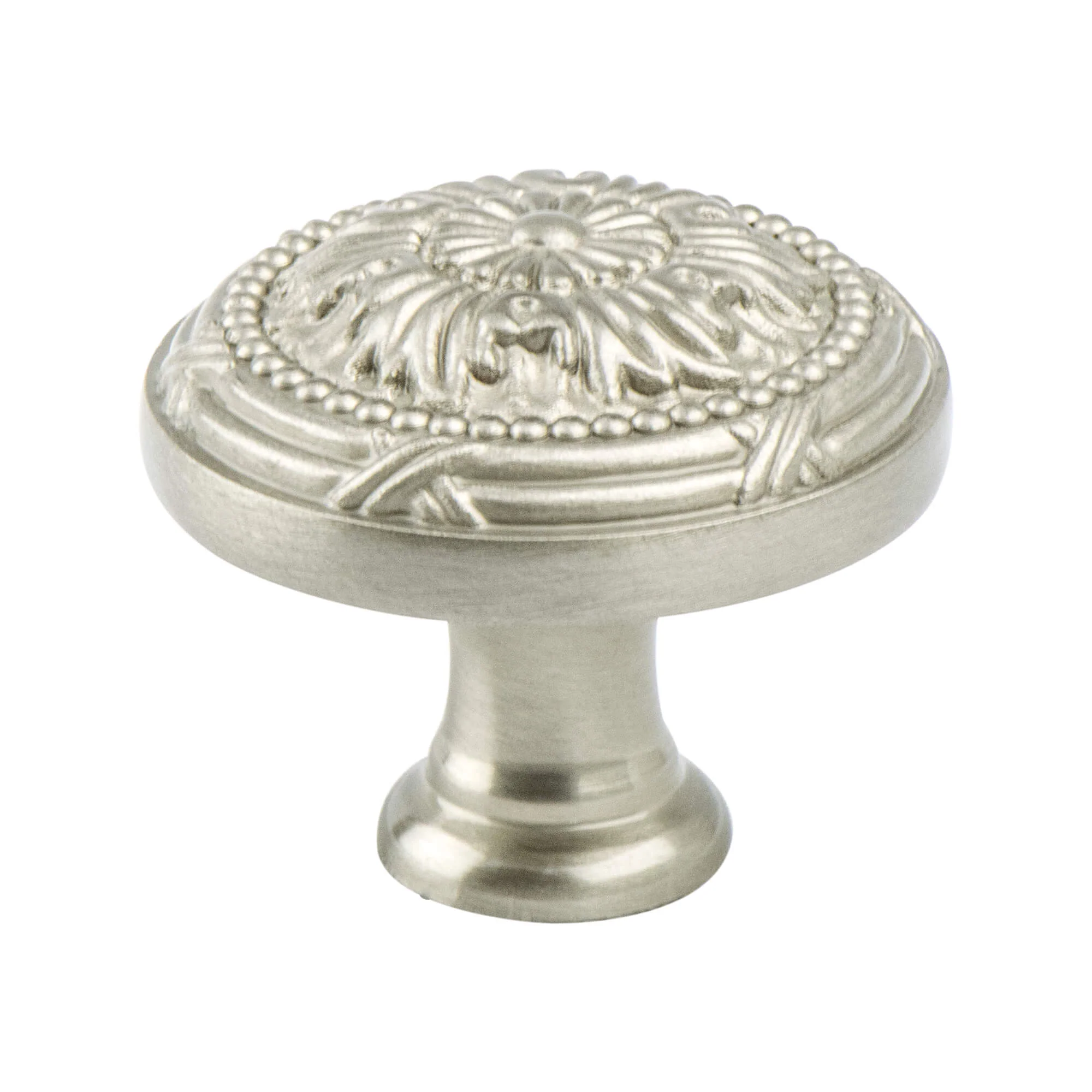 Toccata Small Brushed Nickel Knob