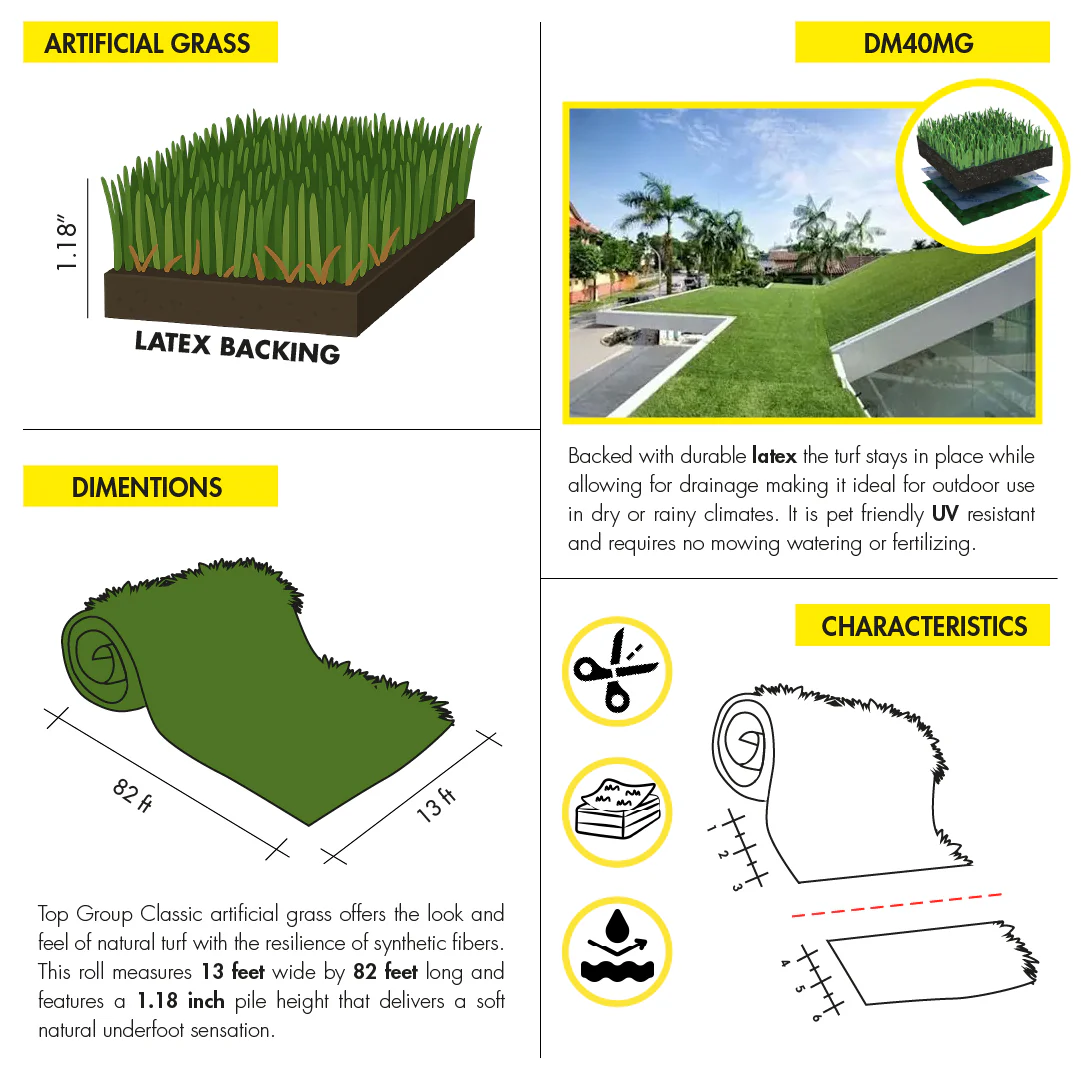 Top Group Classic artificial grass - Image 4