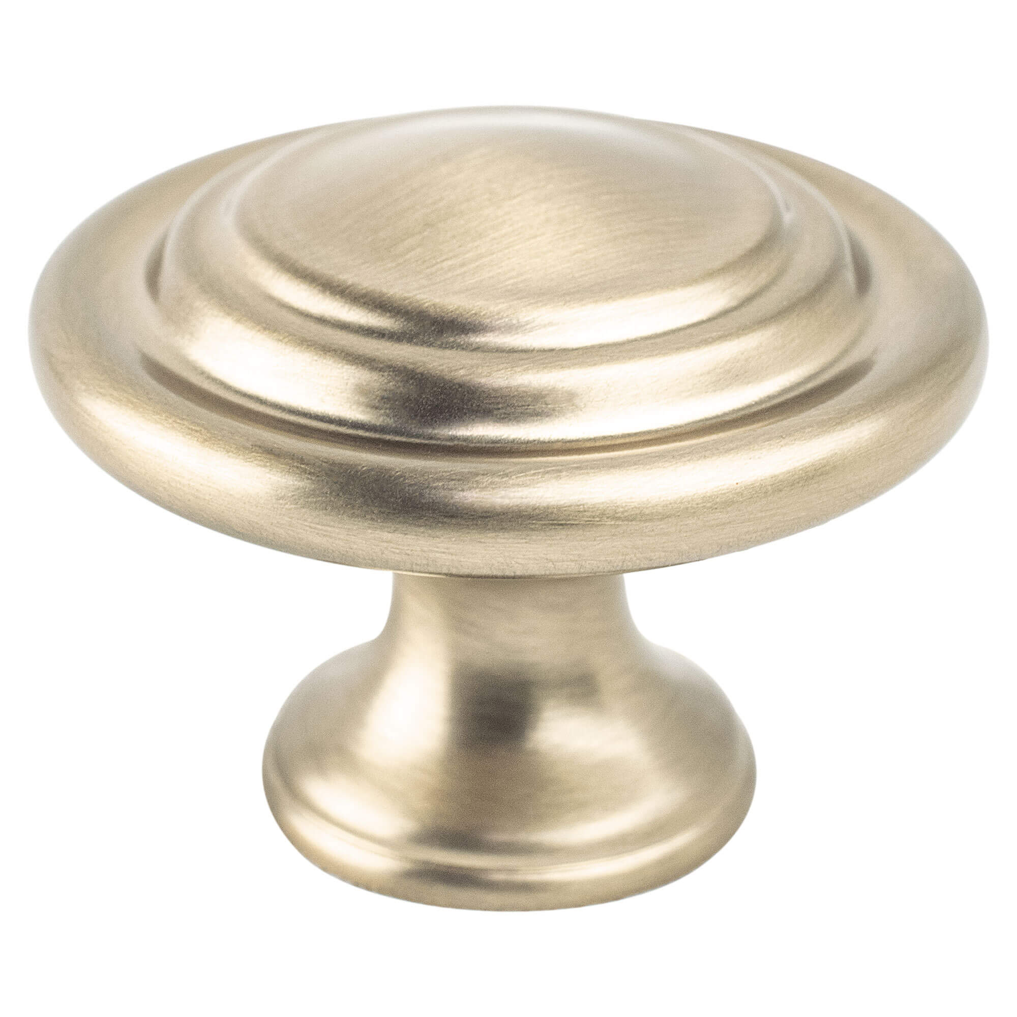 Traditional Advantage Four Champagne Ringed Knob