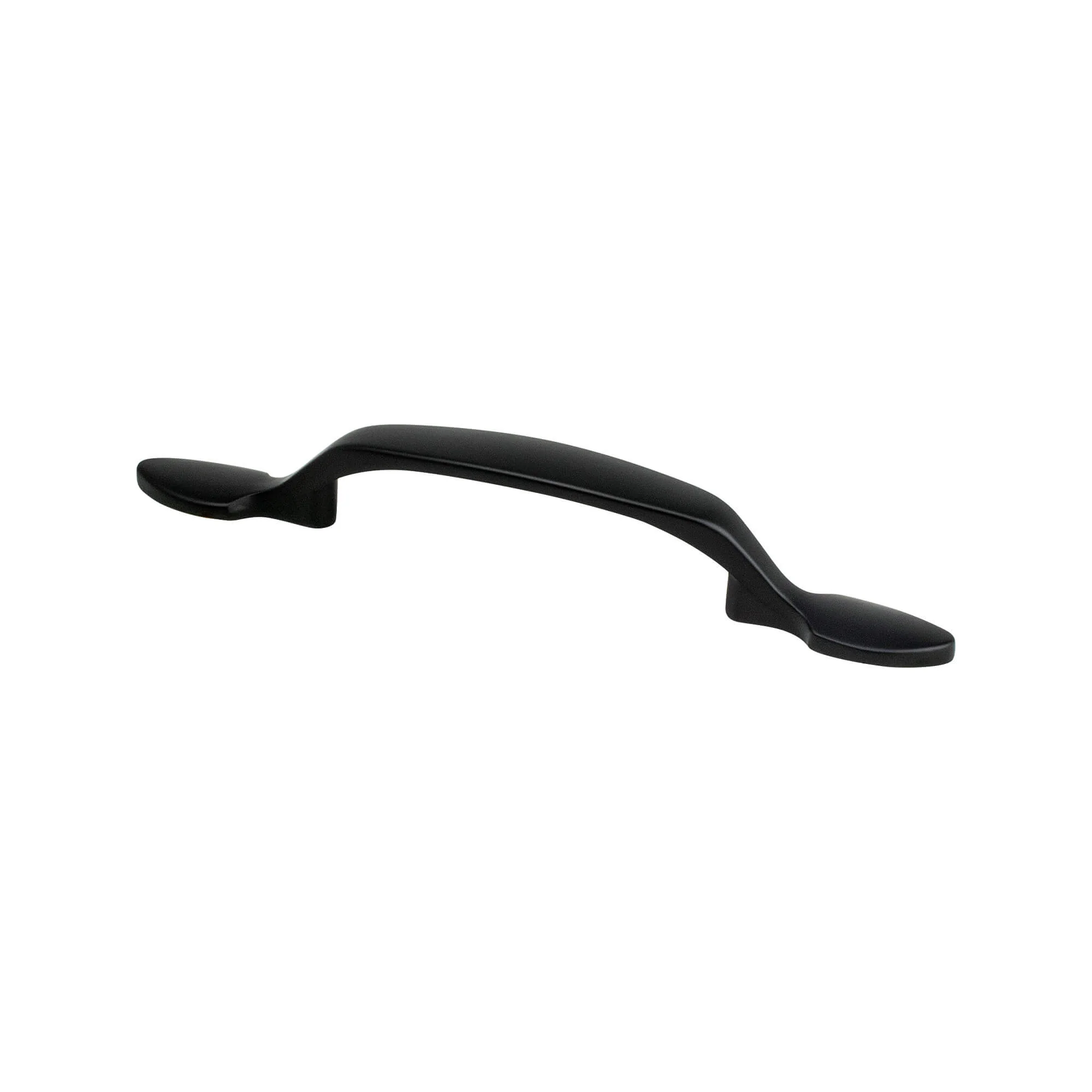 Traditional Advantage Two 3 inch CC Matte Black Spade End Pull