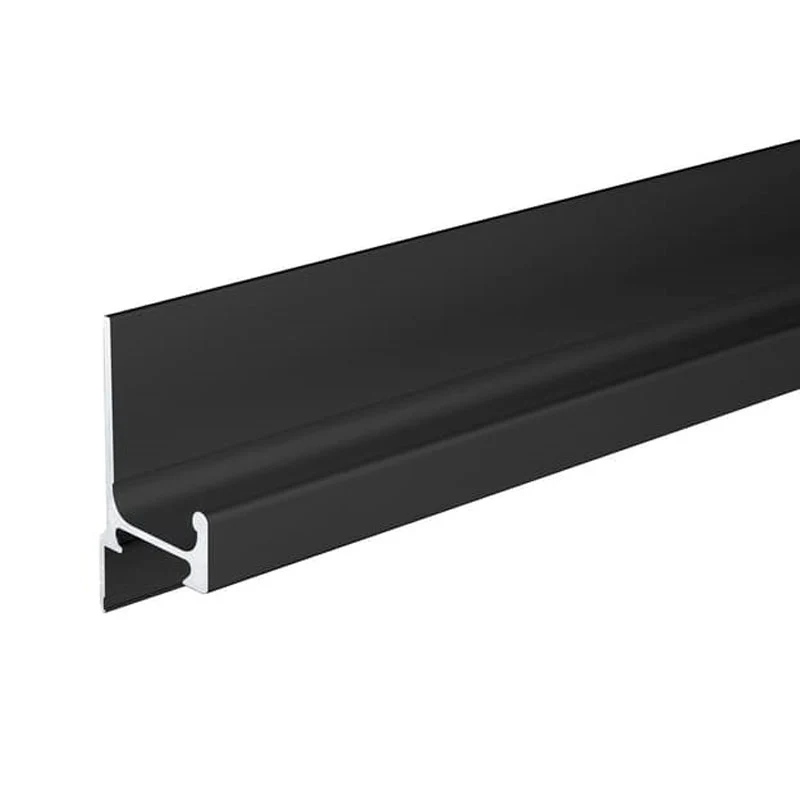 SYMA32 Profile Handle Matt Black anod. 2670 mm (105 1/8 inches)