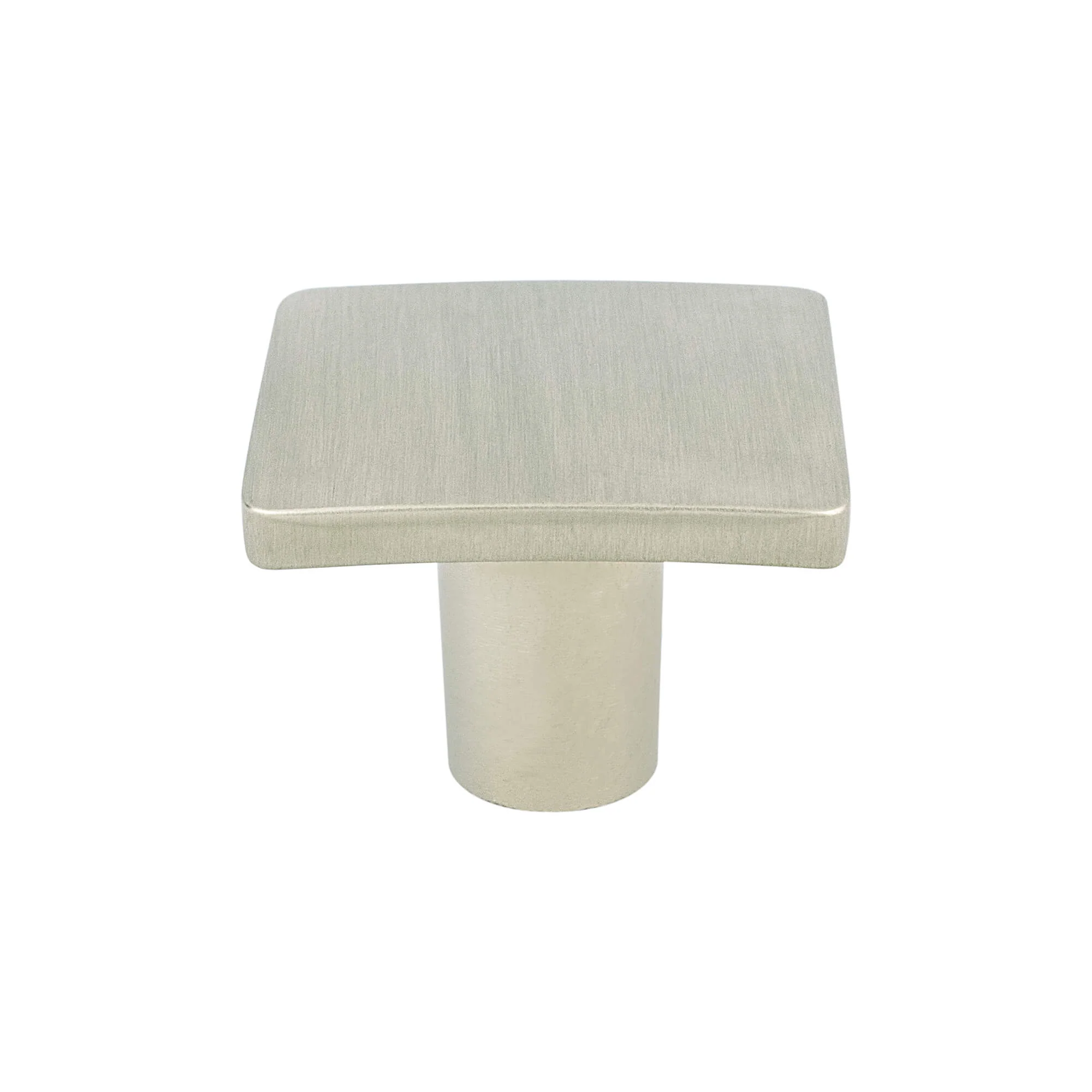Wave Brushed Nickel Small Knob