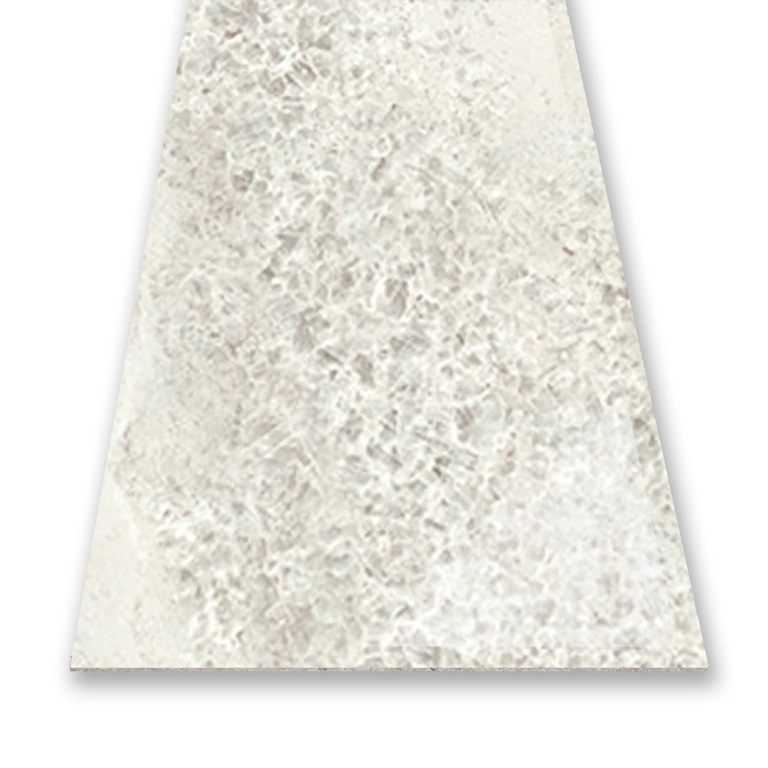 PVC WALL PANEL DECORATIVE MARBLE SHEET 4 X 8 FT - STONE PEARL WHITE