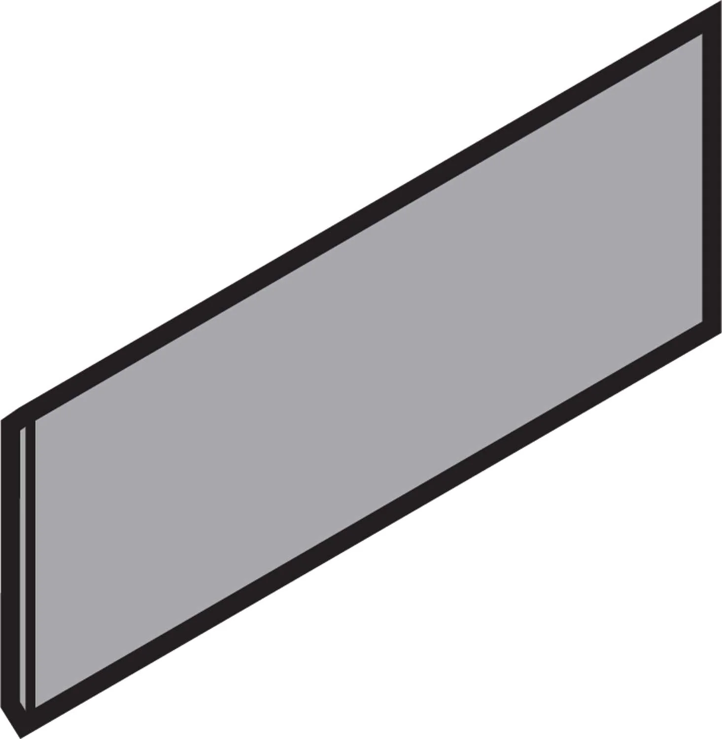 Cover caps for TANDEMBOX Ident Blank Inox-Brushed