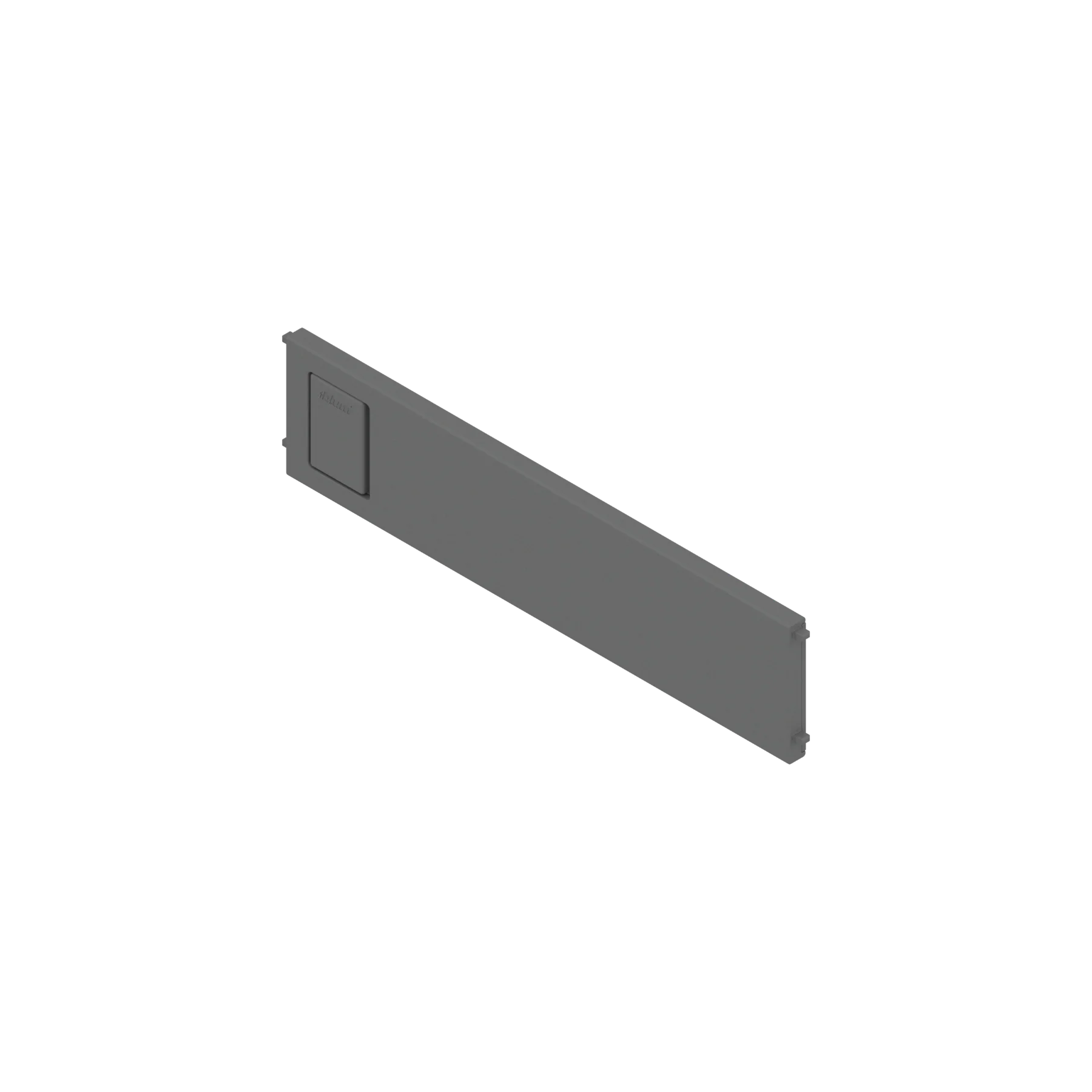 AMBIA-LINE individual cross divider Ident Wide Orion Grey Matte
