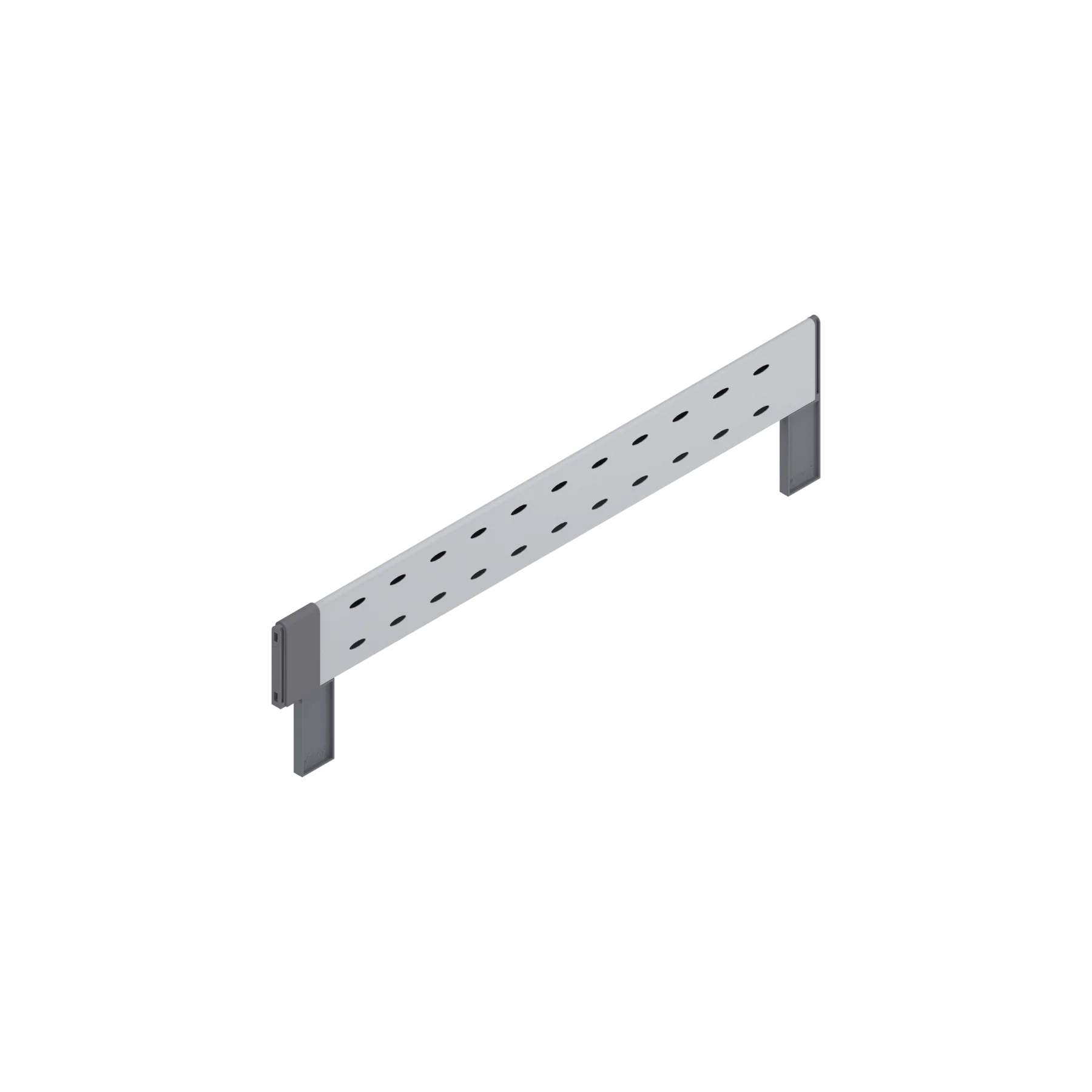 ORGA-LINE deep drawer for TANDEM drawer runners Side rail White Aluminum