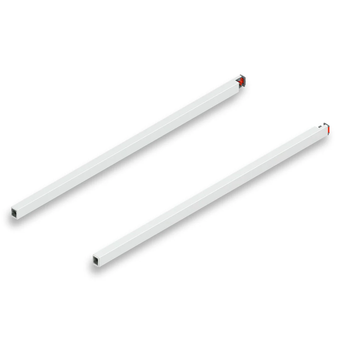 MERIVOBOX longside gallery rail, NL=550 mm, right+left